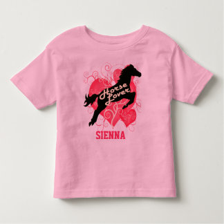 Paardenliefhebber Gepersonaliseerde Sienna Geperso Kinder Shirts