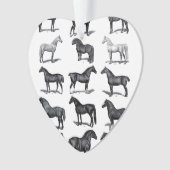Paardenliefhebber Ornament (voorkant)