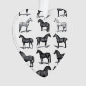 Paardenliefhebber Ornament (voorkant)