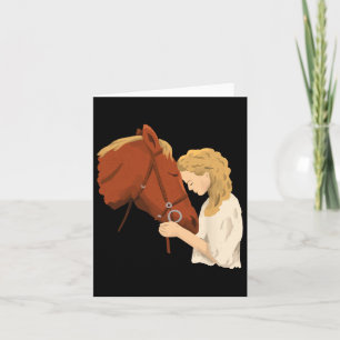 Paardenliefhebber Paardrijden Paardrijden Paardenr Kaart