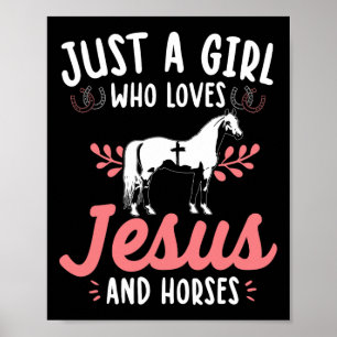 Paardenliefhebber Shirt Vrouwen Meisjes Horseck Ri Poster