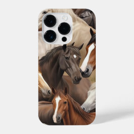 Paardenliefhebbers iPhone hoesje met paardenhoofd  iPhone 14 Plus Hoesje