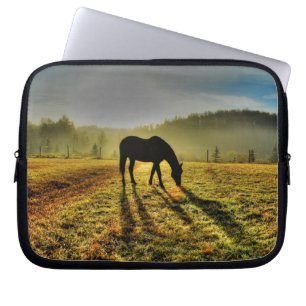 Paardenliefhebbers van Equine Ranch Horse-foto Laptop Sleeve