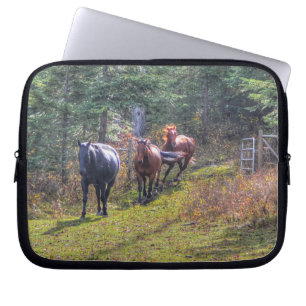 Paardenliefhebbers van Equine Ranch Horse-foto Laptop Sleeve
