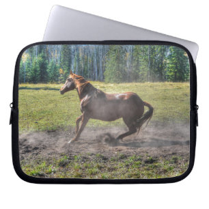 Paardenliefhebbers van Equine Ranch Horse-foto Laptop Sleeve