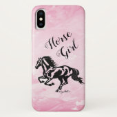 Paardenmeisje, paardenschoorsteen-Hoesje iPhone-ta Case-Mate iPhone Case (Achterkant)