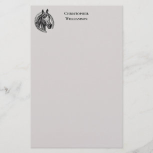 paardenmonogrammen briefpapier