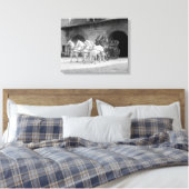 Paardenmotor, 1922 canvas afdruk (Insitu (Slaapkamer))