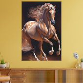 Paardenolie van Lusitano Canvas Afdruk (Insitu (Woonkamer))