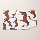 Paardenontwerp Bad Handdoek (Handdoek)