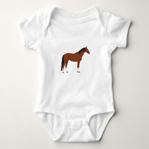 Paardenontwerp Romper