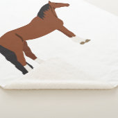 Paardenontwerp Sherpa Deken (3/4)