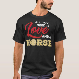 Paardenpaard Lover Gift-sportland T-shirt