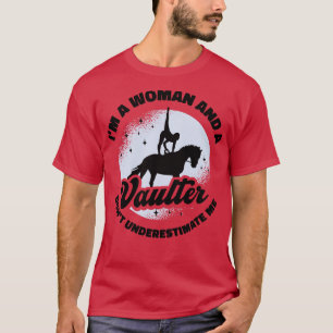 Paardenpaard Vaulting Vaulter Horseback T-shirt
