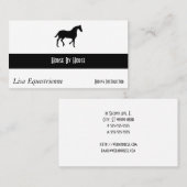 Paardenpaard Visitekaartje (Voorkant / Achterkant)