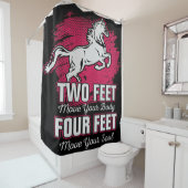 Paardenpaardenpestrus Douchegordijn (In situ)