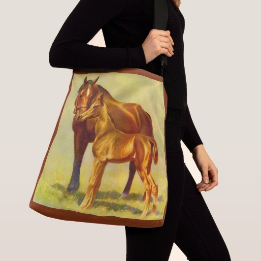 paardenpaardje crossbody tas (Dichtbij)
