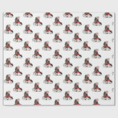 Paardenpakpapier Cadeaupapier (Vlak)