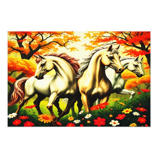 PAARDENPARADIJS FOTO AFDRUK (Voorkant)