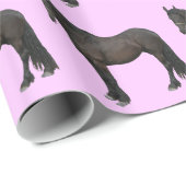 Paardenpatroon Cadeaupapier (Rol Hoek)