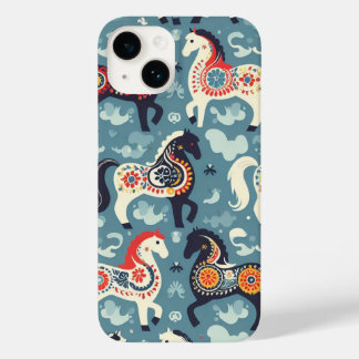 Paardenpatroon Case-Mate iPhone 14 Hoesje