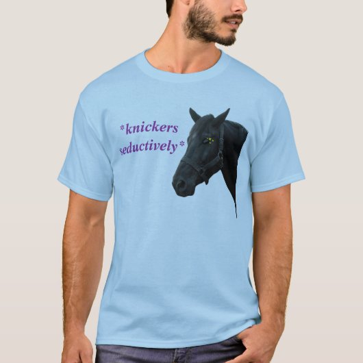 paardenpekeling t-shirt (Voorkant)