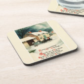 paardenpekelstaart bier onderzetter (Linkerzijde)