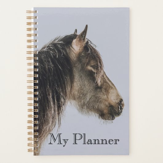 Paardenplanner - Winterthema Planner (Voorkant)