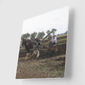 paardenploeg vierkante klok (Hoek)