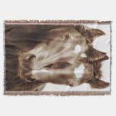 Paardenportret III Deken (Voorkant)