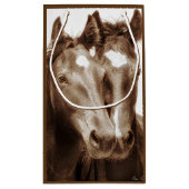 Paardenportret III Klein Cadeauzakje (Achterkant)