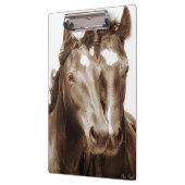 Paardenportret III Klembord (Links)