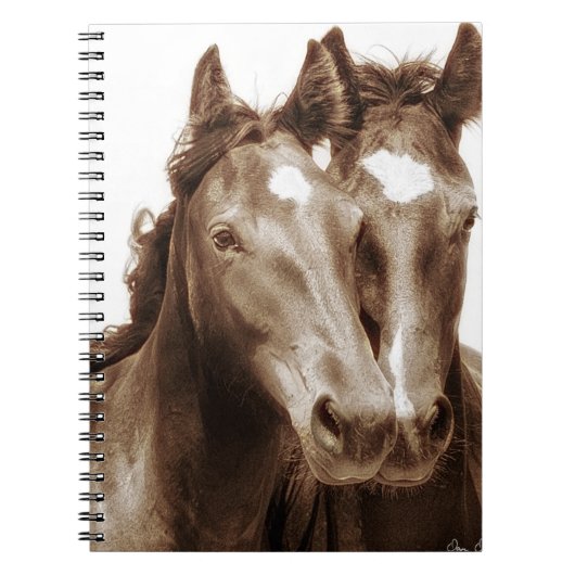 Paardenportret III Notitieboek (Voorkant)