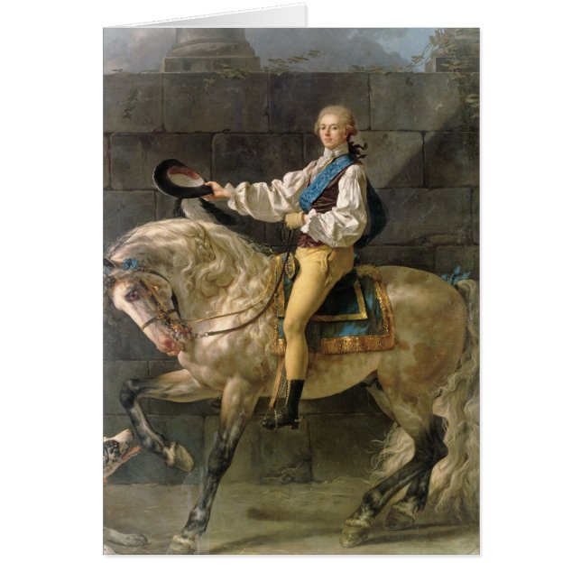 Paardenportret van Stanislas Kostka (Voorkant)