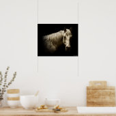 Paardenportret VI Poster (Keuken)