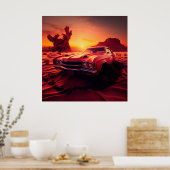 Paardenposter Poster (Keuken)