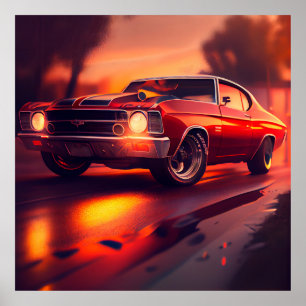 Paardenposter Poster