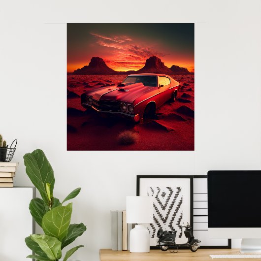 Paardenposter Poster (Thuiskantoor)