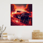 Paardenposter Poster (Keuken)