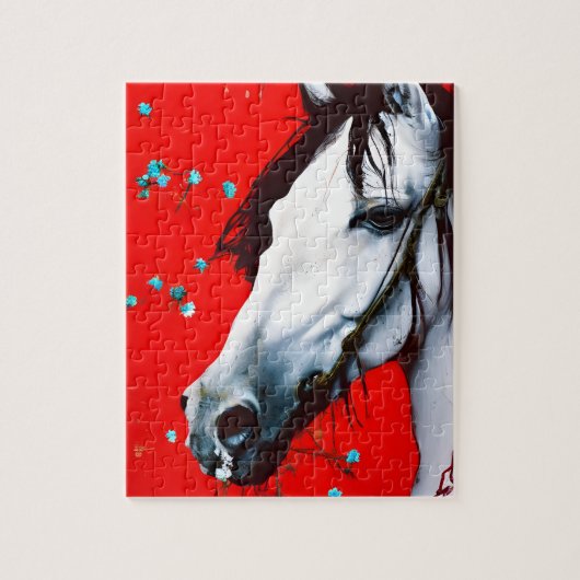 Paardenpuzzle Legpuzzel (Verticaal)