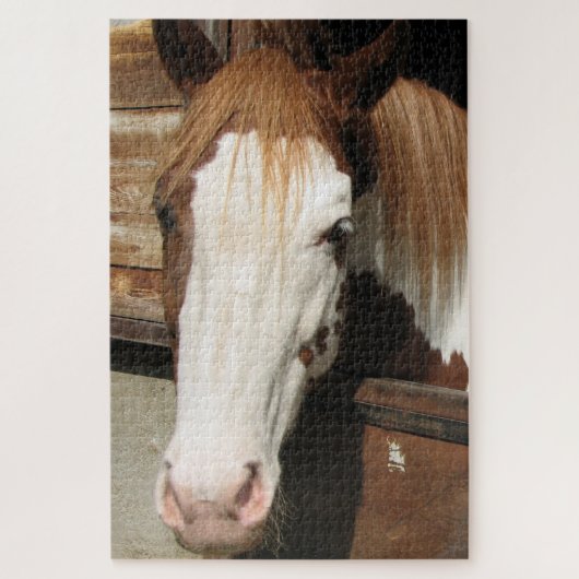 Paardenpuzzle Legpuzzel (Verticaal)