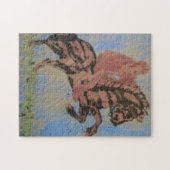 Paardenpuzzle Legpuzzel (Horizontaal)