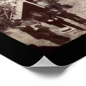 Paardenracefoto 1902 poster (Hoek)