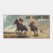 paardenraces bureaumat (Voorkant)