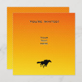 paardenraces kaart (Voorkant / Achterkant)