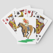 paardenraces pokerkaarten (Achterkant)