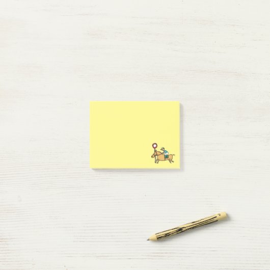 paardenraces post-it® notes (Op bureau)