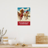  paardenraces uit 1924 poster (Keuken)
