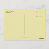 paardenraces van Parijs en Briefkaart (Achterkant)