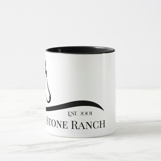 Paardenranch logo equestrian stable branding mok (Midden)